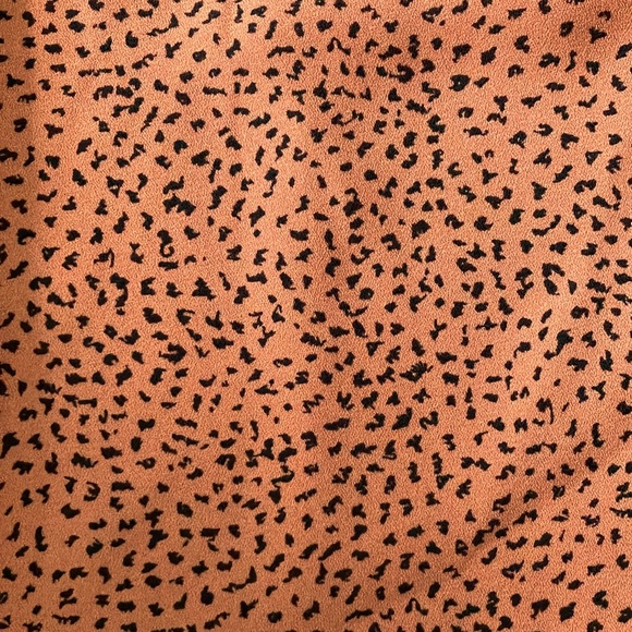 Nine West Animal Print MIDI Length Skirt - Picture 3 of 6